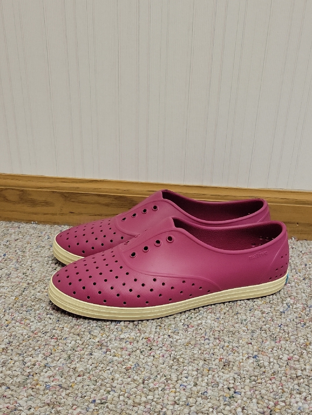 Native Jericho Casual Women's Slip-On Shoes Dusty Rose Sz 9 Summer Lightweigh